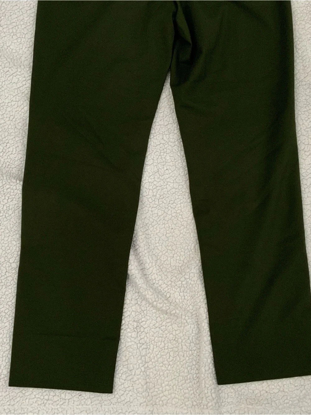 J. Jill Ponte Slim Leg Elastic Waist Pull On Pants Olive Green Sz M Stretch New